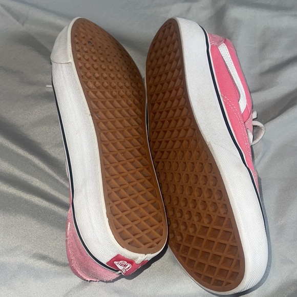 Womens pink vans size 8 - Picture 4 of 6